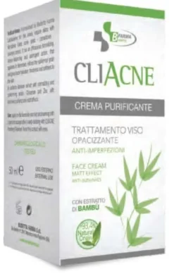 Crema Cliacne purificante viso anti-imperfezioni, 50ml