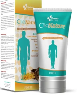 Crema CliaNature riscaldante con arnica e MSM, 100ml