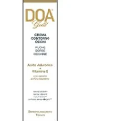 Crema contorno occhi DOA Gold con acido jaluronico, 30ml