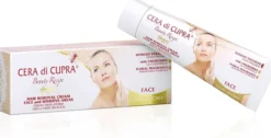 Crema Depilatoria Cera di Cupra viso e parti delicate, 50ml