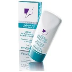 Crema esfoliante Mavala per i piedi con alghe, 75ml