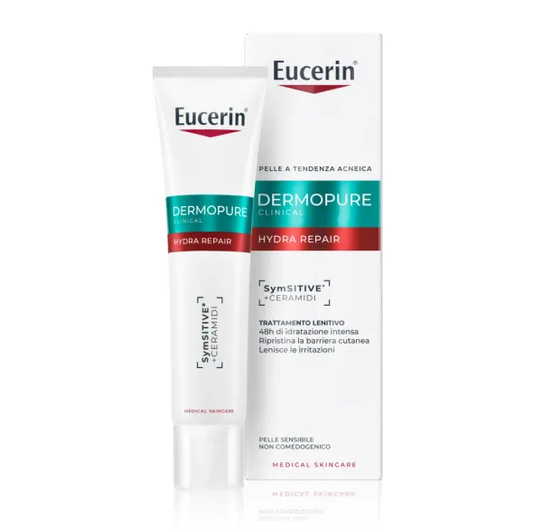 Crema Eucerin DermoPure Trattamento Lenitivo, viso