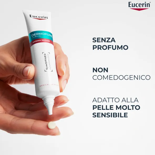 Crema Eucerin DermoPure Trattamento Lenitivo, viso