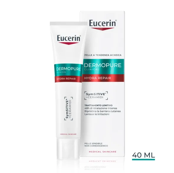 Crema Eucerin DermoPure Trattamento Lenitivo, viso