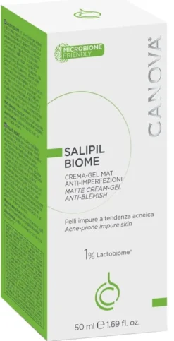 Crema-gel Canova Salipil Biome pelli impure, 50ml