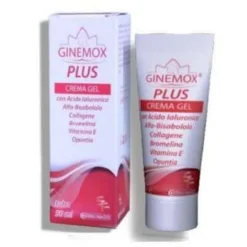 Crema gel intima Ginemox Plus per zone genitali esterne, 50ml
