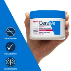 Crema Idratante Intensiva CeraVe con Ceramidi, 340g