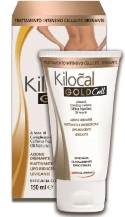 Crema Kilocal Gold Cell anticellulite corpo, 150ml