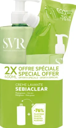 Crema Lavante SVR Sebiaclear viso e corpo, ricarica