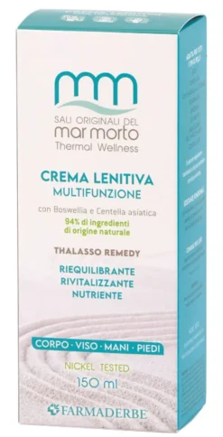Crema Lenitiva Sali del Mar Morto con Boswellia e Centella