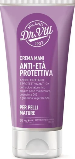 Crema Mani Anti-età Dr. Viti protettiva, nutriente