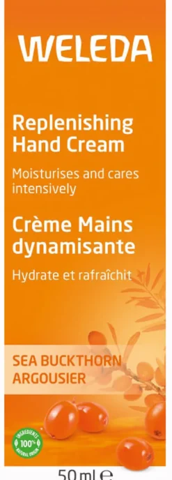Crema Mani Energizzante all'Olivello Spinoso, 50ml