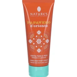 Crema Mani e Piedi Nature's Papavero d'Oriente, 75ml