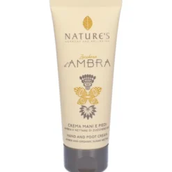 Crema Mani e Piedi Nature's Zucchero d'Ambra, profumata