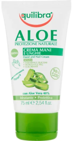 Crema Mani Equilibra Aloe idratante e lenitiva, 75ml