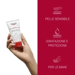 Crema Mani Eucerin pH5 per pelle secca e sensibile, 75ml