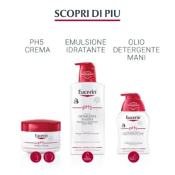 Crema Mani Eucerin pH5 per pelle secca e sensibile, 75ml