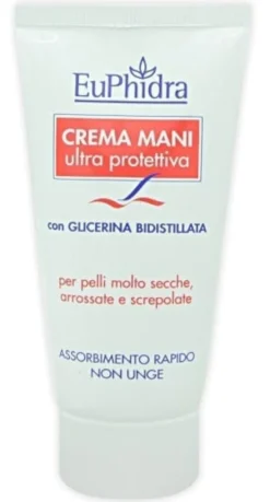 Crema Mani Euphidra Ultra Protettiva, per pelli secche