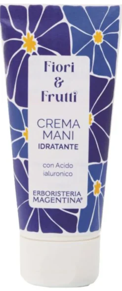 Crema Mani Fiori&Frutti idratante con acido ialuronico, 50ml