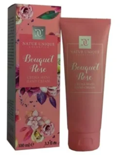 Crema Mani Natur Unique Bouquet Rose nutriente, 100ml