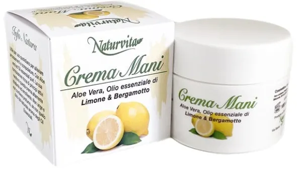 Crema Mani Naturvita con Aloe Vera e Oli Essenziali, 100ml