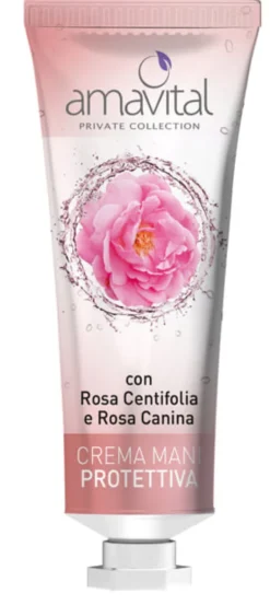 Crema Mani Protettiva Amavital con Rosa Centifolia