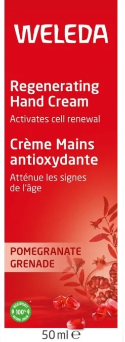 Crema Mani Rigenerante al Melograno, formato 50ml