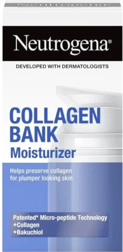 Crema Notte Neutrogena Collagen Bank viso e collo, 50ml