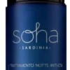 Crema notte Soha Cannonau ACE anti-età, ricca texture