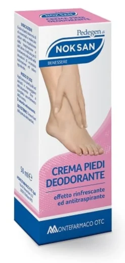 Crema Piedi Deodorante Noksan effetto antitraspirante