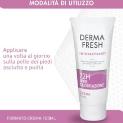 Crema Piedi Dermafresh 72H Ipersudor antitraspirante