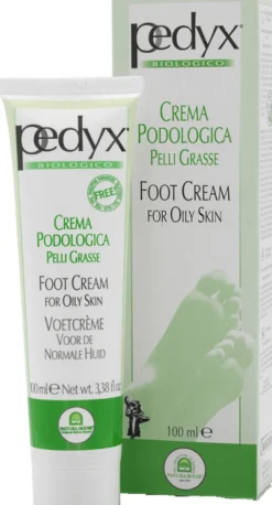 Crema podologica Pedyx biologica per pelli grasse, 100ml