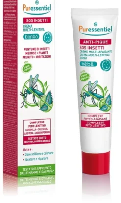 Crema Pures Multilenitiva Bimbo SOS Insetti, flacone 30ml
