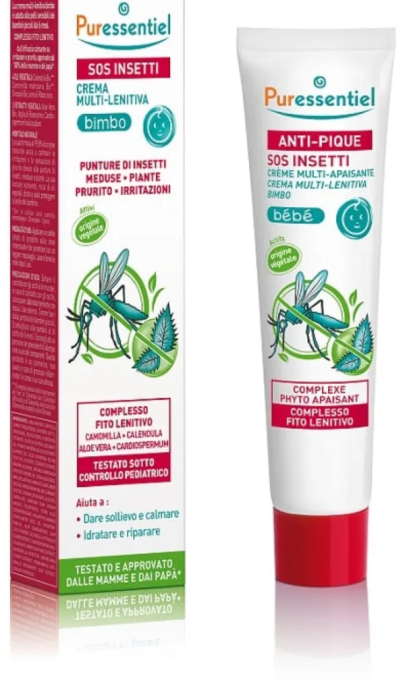 Crema Pures Multilenitiva Bimbo SOS Insetti, flacone 30ml