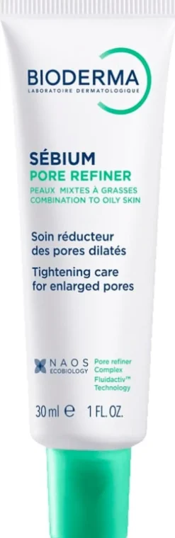 Crema Sebium Pore Refiner Bioderma pori dilatati, 30ml