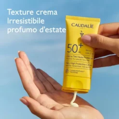 Crema Solare Viso Caudalie Vinosun SPF50+ Anti-Età