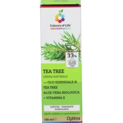 Crema Tea Tree 33% Colours of Life purificante, 100ml