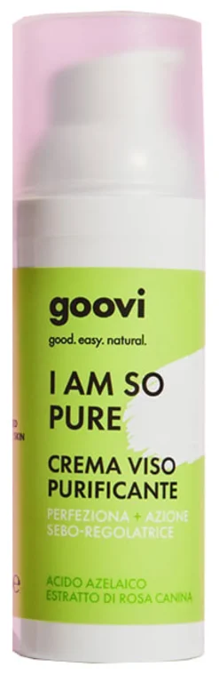 Crema Viso Goovi Purificante per pelli miste, 50ml