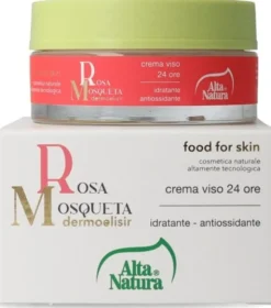 Crema Viso 24h Rosa Mosqueta idratante antiossidante
