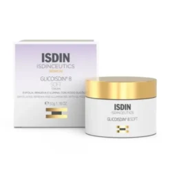 Crema viso Isdinceutics Glicoisdin 8 Soft Cream, 50ml