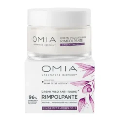 Crema Viso Omia Biotech Rimpolpante Anti-rughe, 50ml