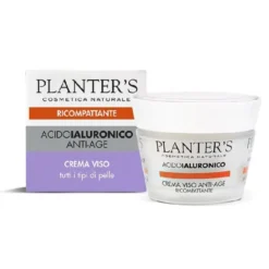 Crema Viso Planter's Acial all'Acido Ialuronico Ricompattante