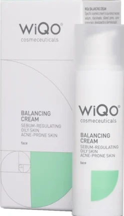 Crema viso WiQo Balancing sebo-regolatrice, 30ml