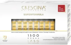Crescina Ri-Crescita 1300 Donna diradamento avanzato, 20 fiale