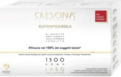 Crescina Ri-Crescita 1300 Uomo fiale, 20+20 fiale