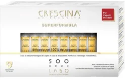 Crescina Transdermic Ri-Crescita 500 Uomo, 20 fiale