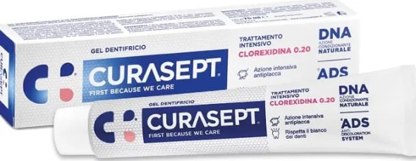 CURASEPT DENTIFRICIO 0,20 75 ML ADS+DNA