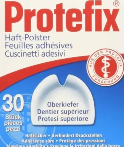 Cuscinetti adesivi Protefix per protesi superiore, 30 pezzi