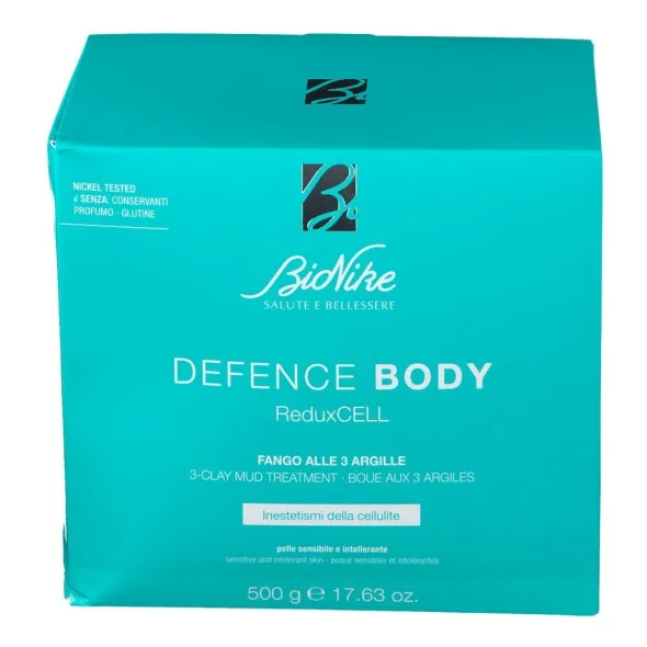 DEFENCE BODY ANTICELLULITE FANGO ALLE 3 ARGILLE VASO 500 G