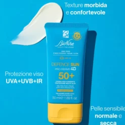 DEFENCE SUN 50+ CREMA VISO FONDENTE 50 ML
